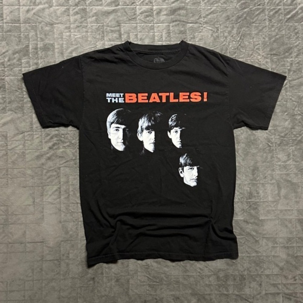 Vintage Y2K The Beatles‎ New Era Band Shirt